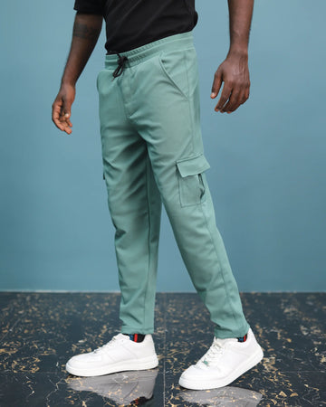 Mens Lycra Cargo Pants | Relaxed Street Style
