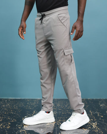 Mens Lycra Cargo Pants | Relaxed Street Style