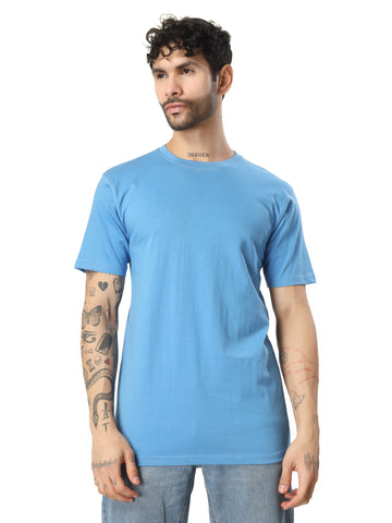 Regular Half Sleeve Plain T-Shirt