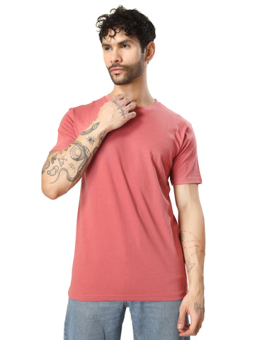 Regular Half Sleeve Plain T-Shirt