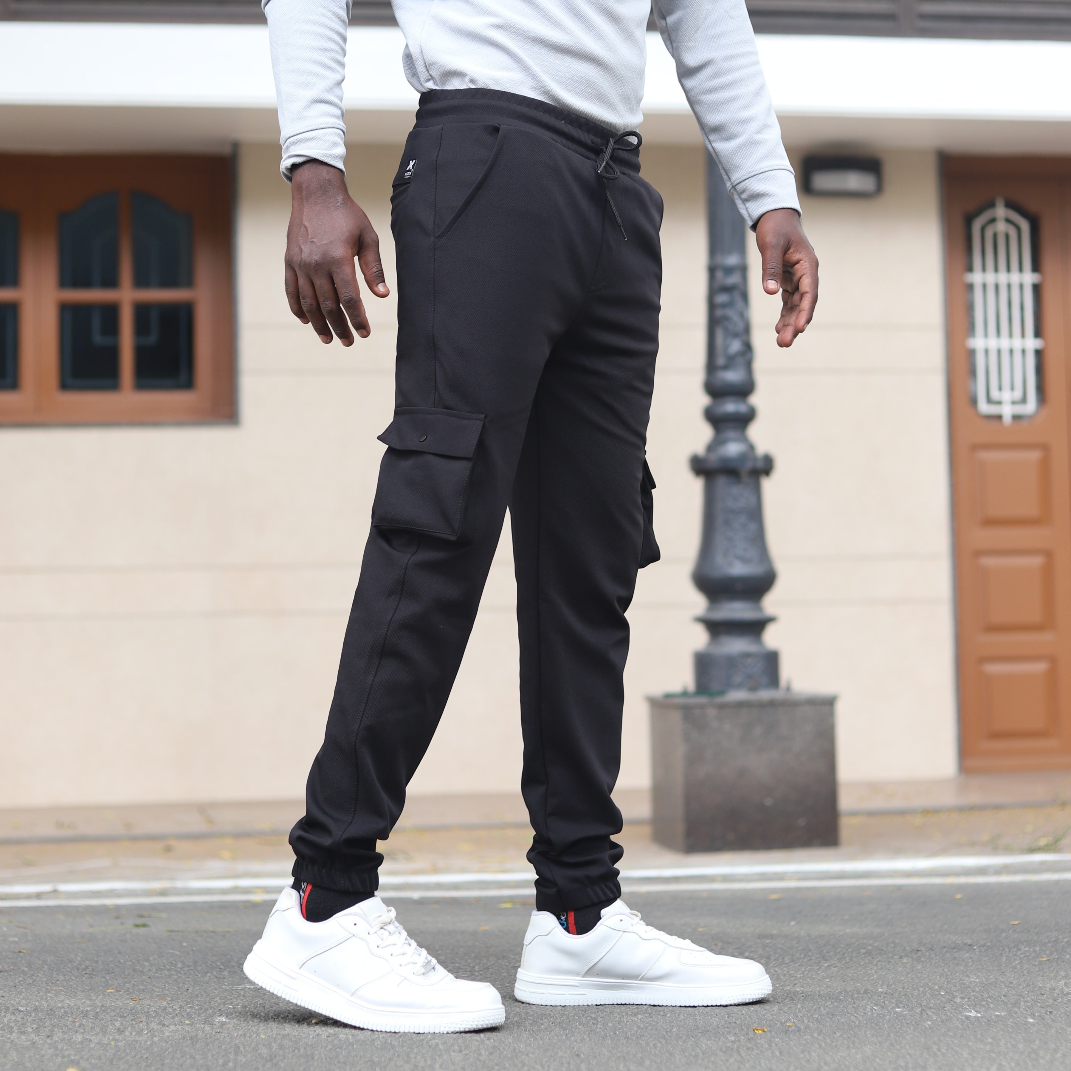 Mens Lycra Cargo Pants | Relaxed Street Style