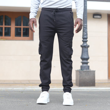 Mens Lycra Cargo Pants | Relaxed Street Style