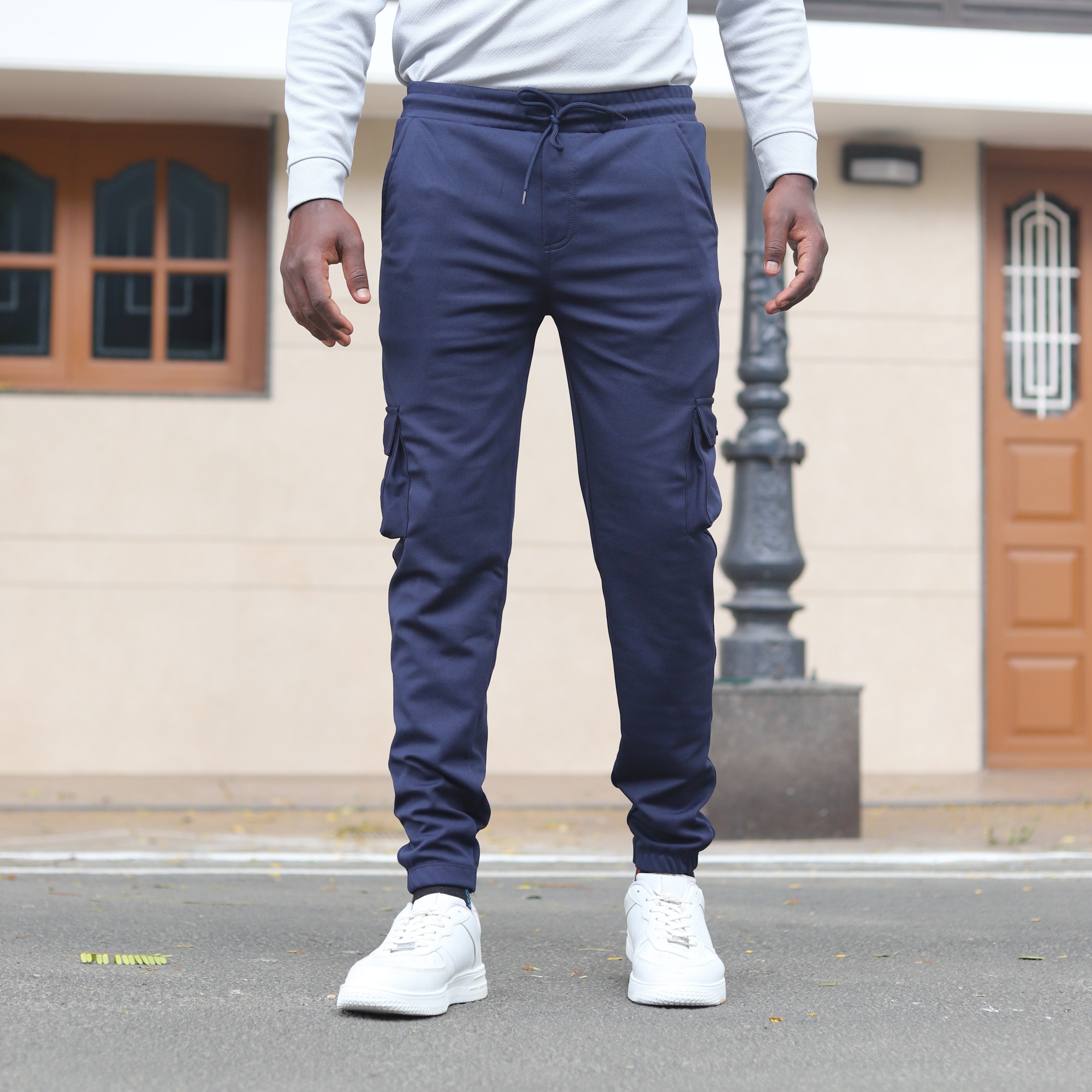 Mens Lycra Cargo Pants | Relaxed Street Style