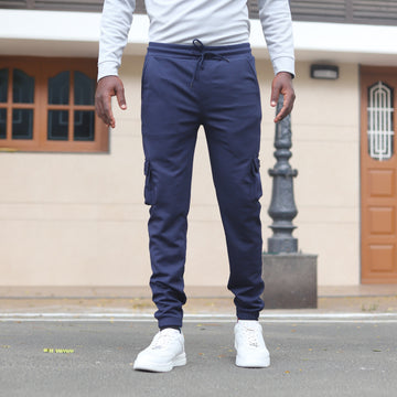 Mens Lycra Cargo Pants | Relaxed Street Style