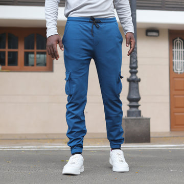 Mens Lycra Cargo Pants | Relaxed Street Style