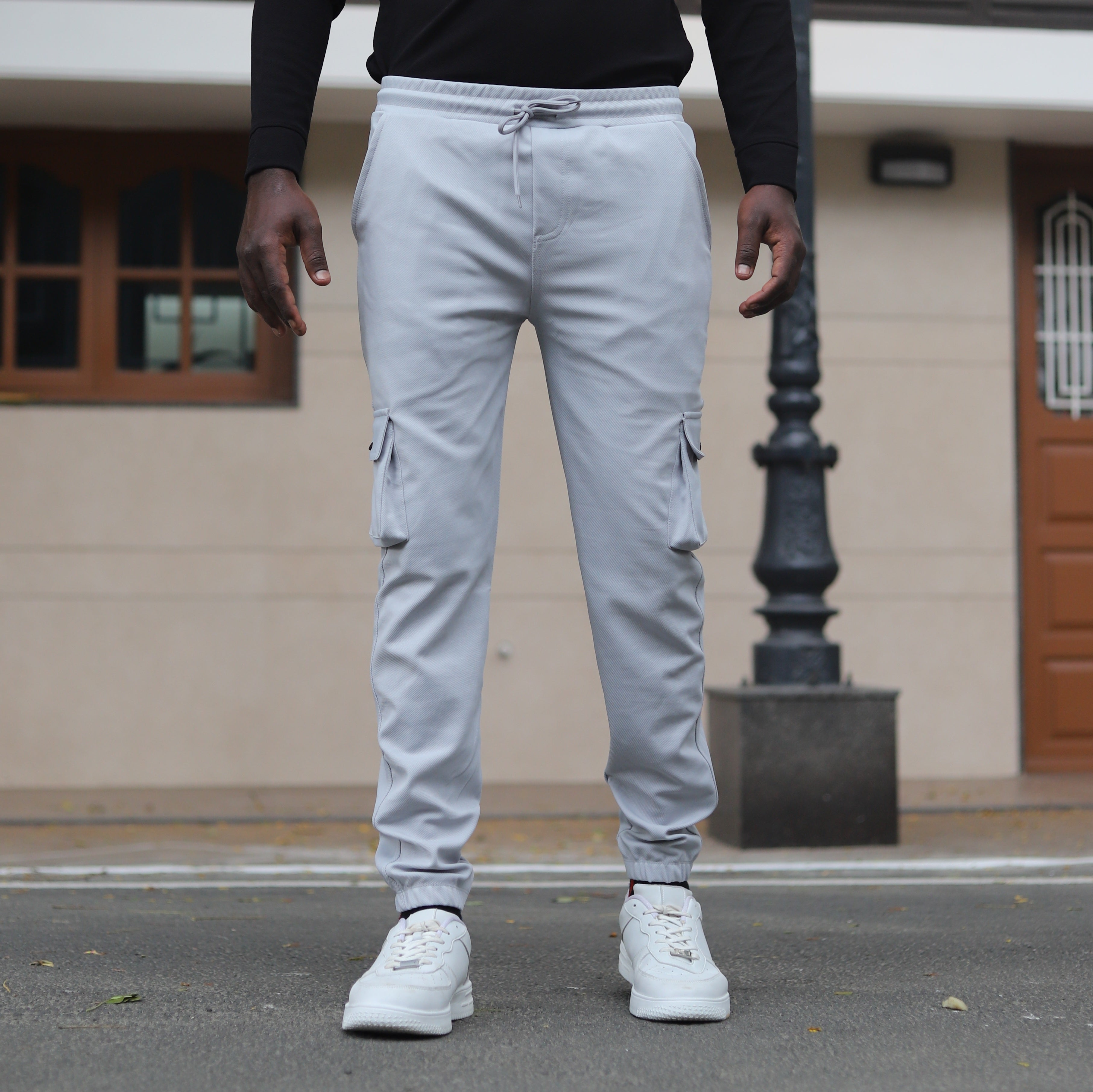 Mens Lycra Cargo Pants | Relaxed Street Style