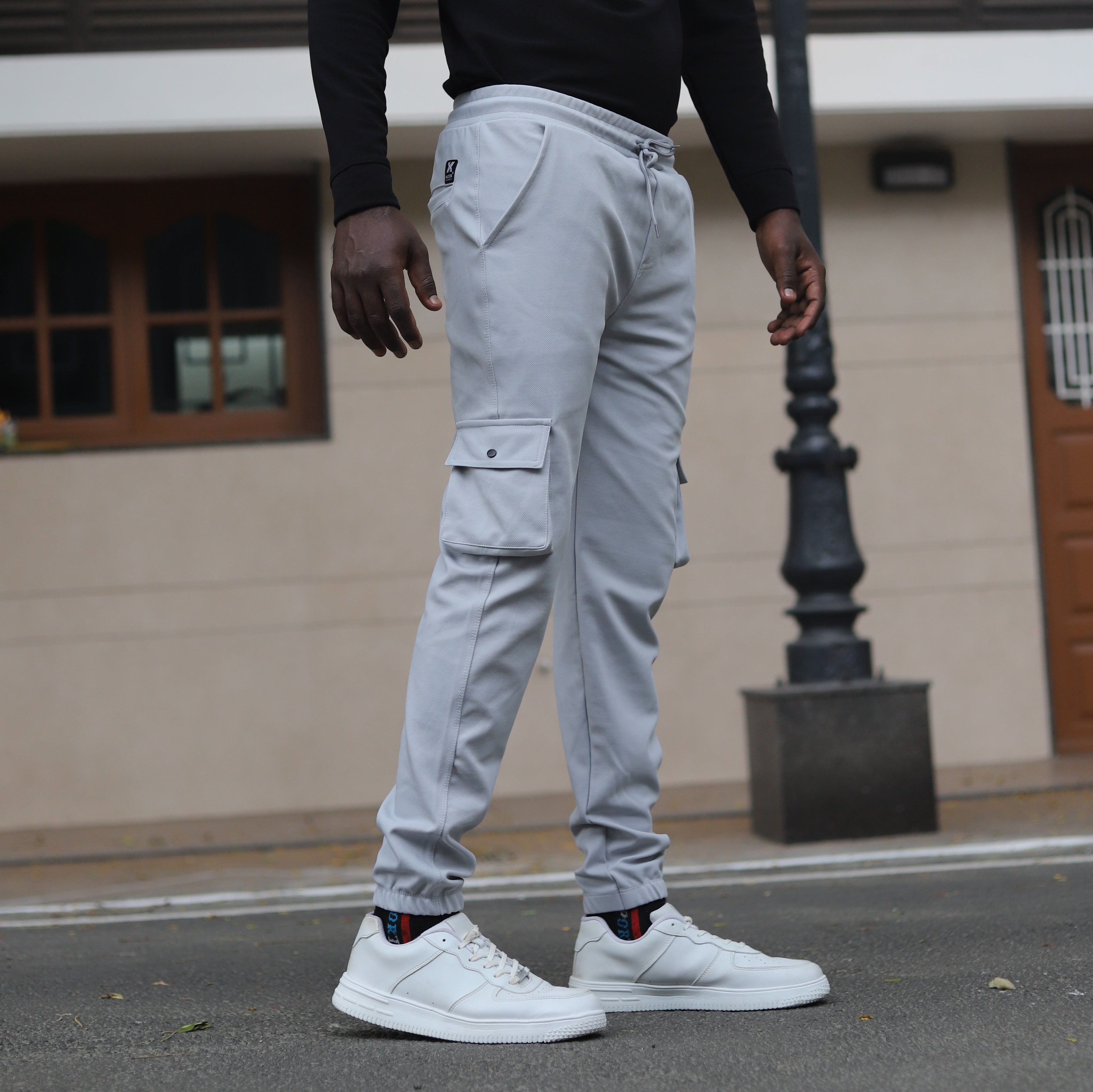 Mens Lycra Cargo Pants | Relaxed Street Style