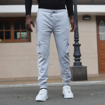 Mens Lycra Cargo Pants | Relaxed Street Style