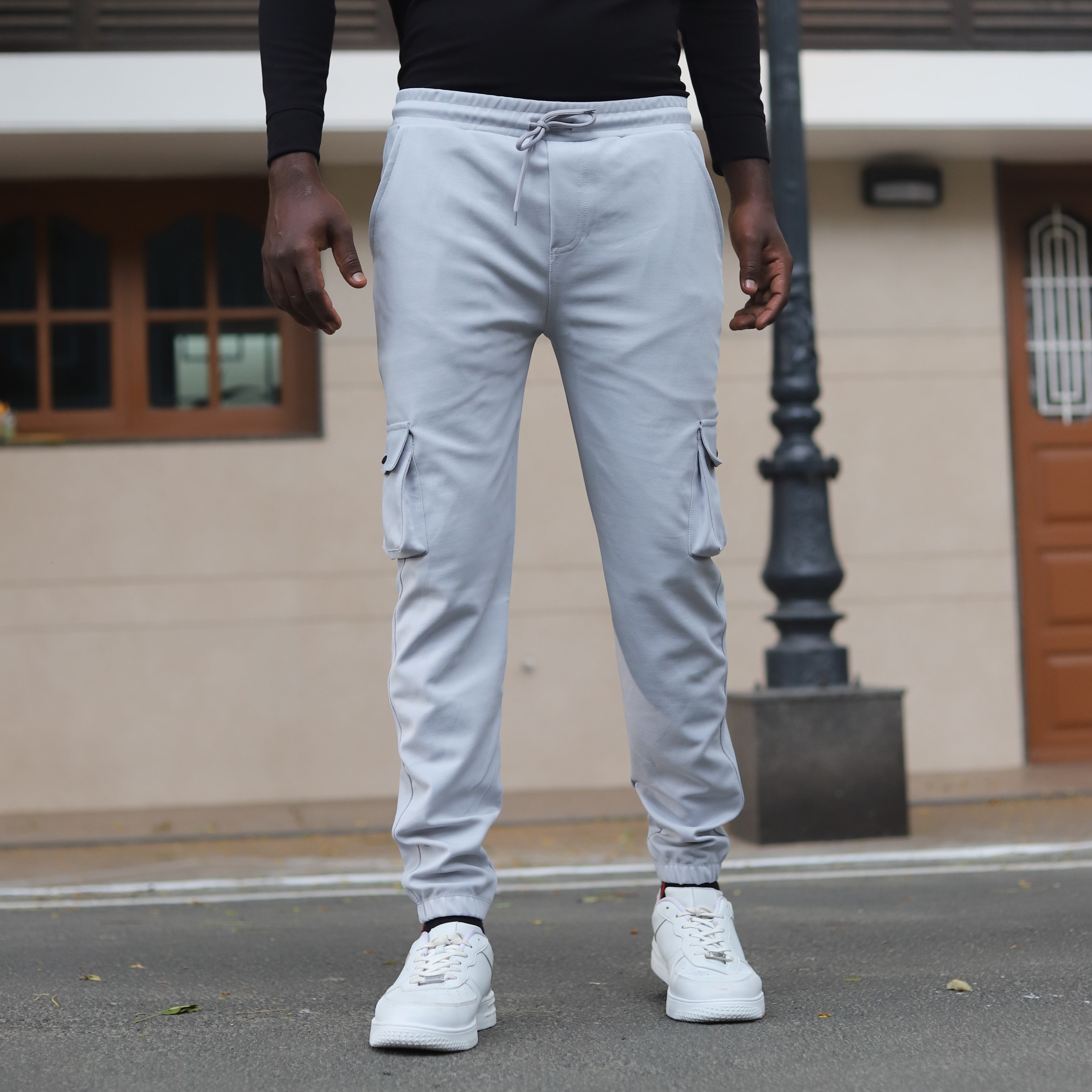 Mens Lycra Cargo Pants | Relaxed Street Style