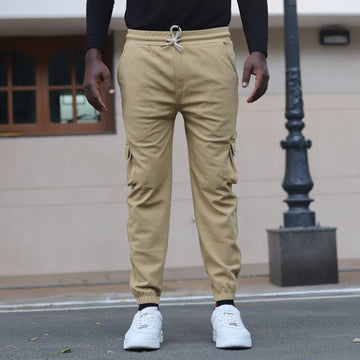 Mens Lycra Cargo Pants | Relaxed Street Style