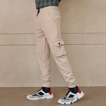 Mens Lycra Cargo Pants | Relaxed Street Style