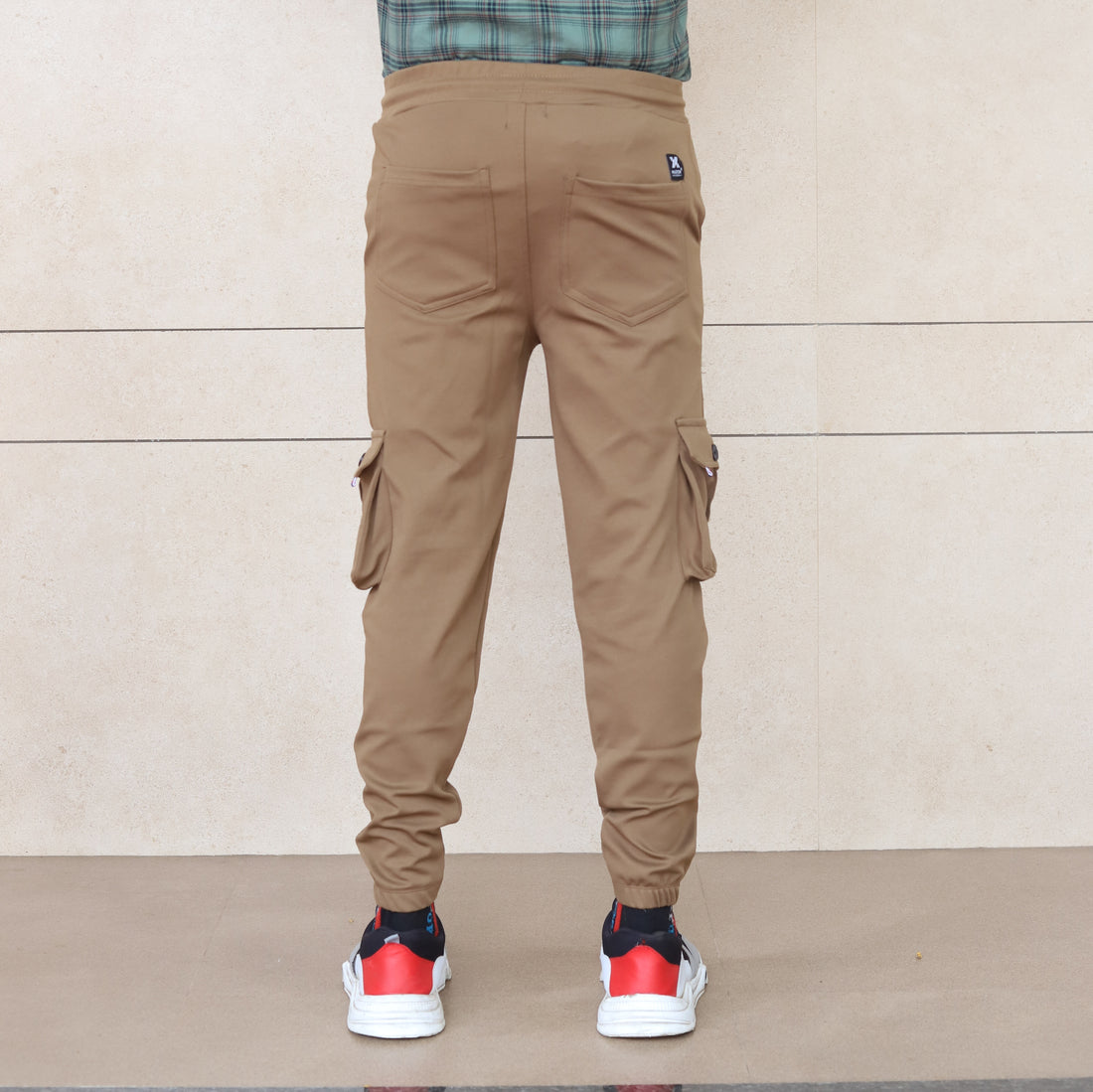 Mens Lycra Cargo Pants | Relaxed Street Style