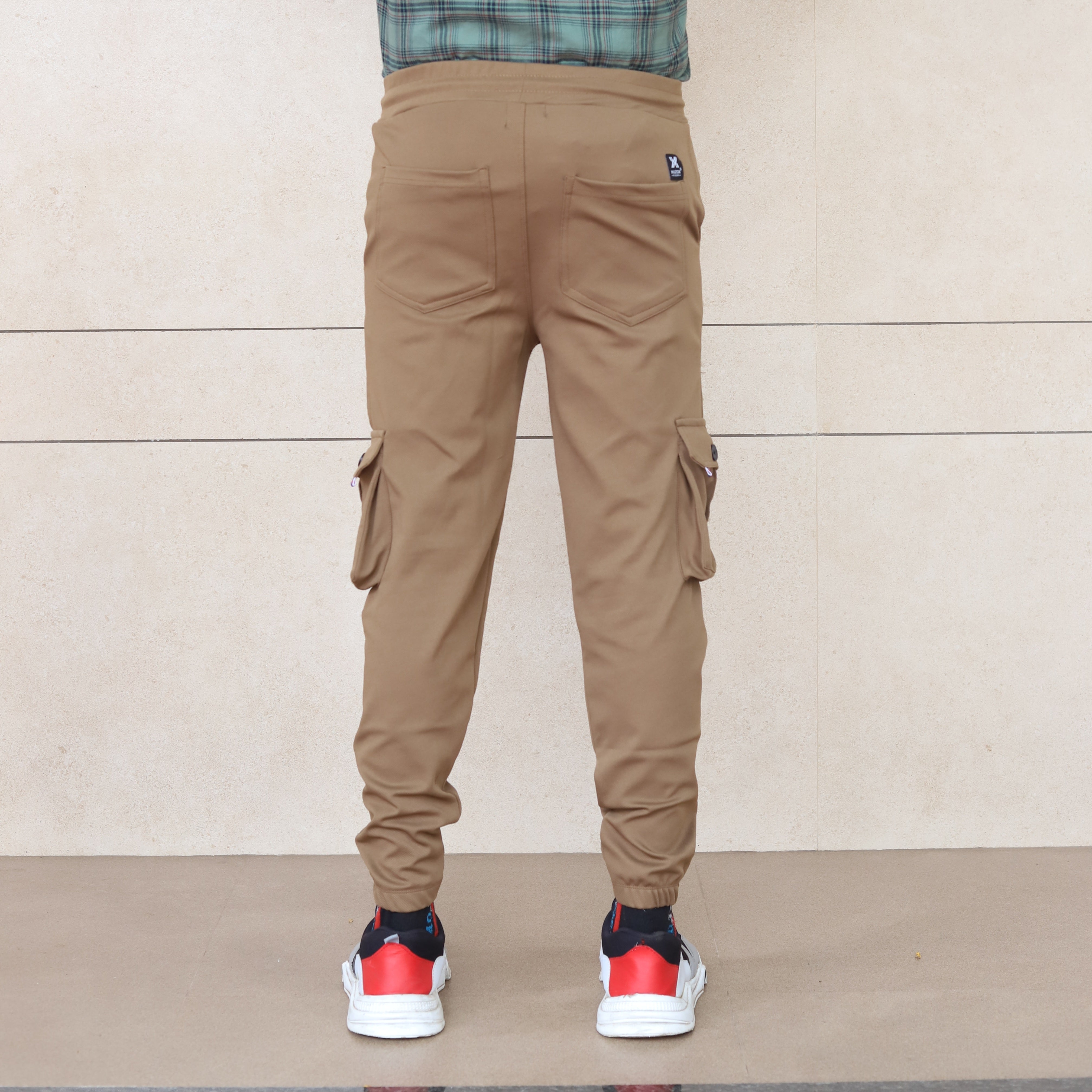 Mens Lycra Cargo Pants | Relaxed Street Style