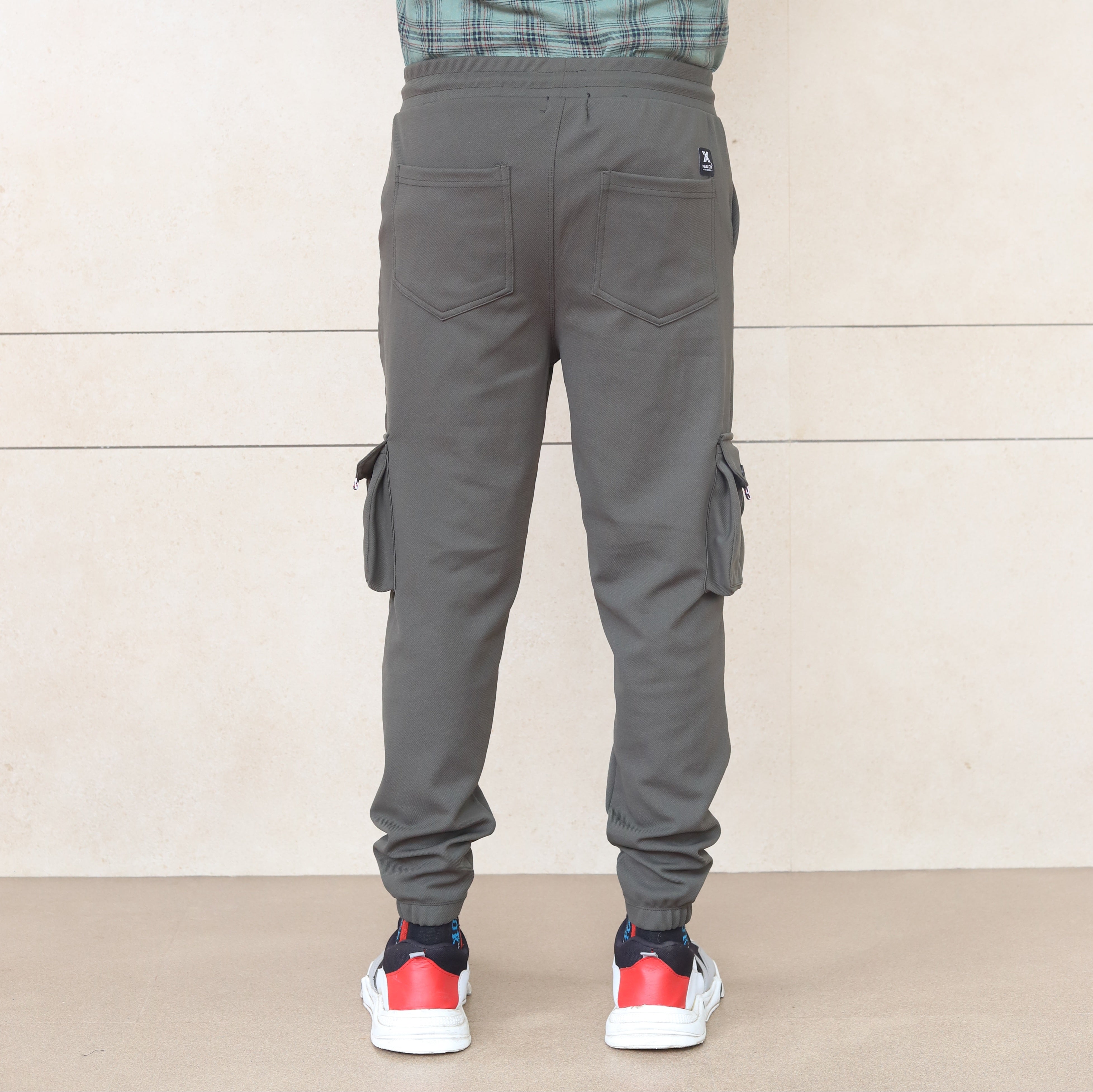 Mens Lycra Cargo Pants | Relaxed Street Style