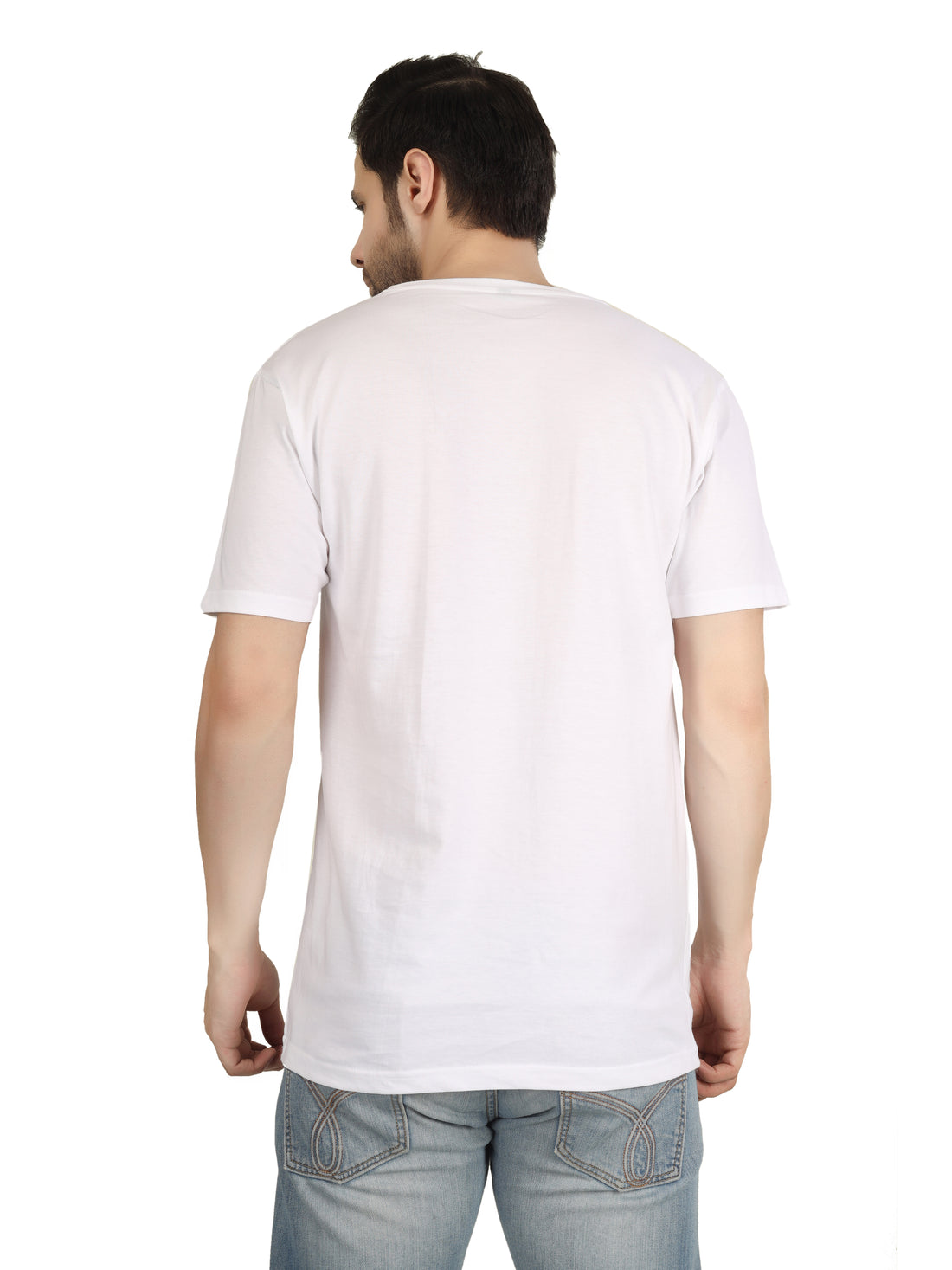 Regular Half Sleeve Plain T-Shirt