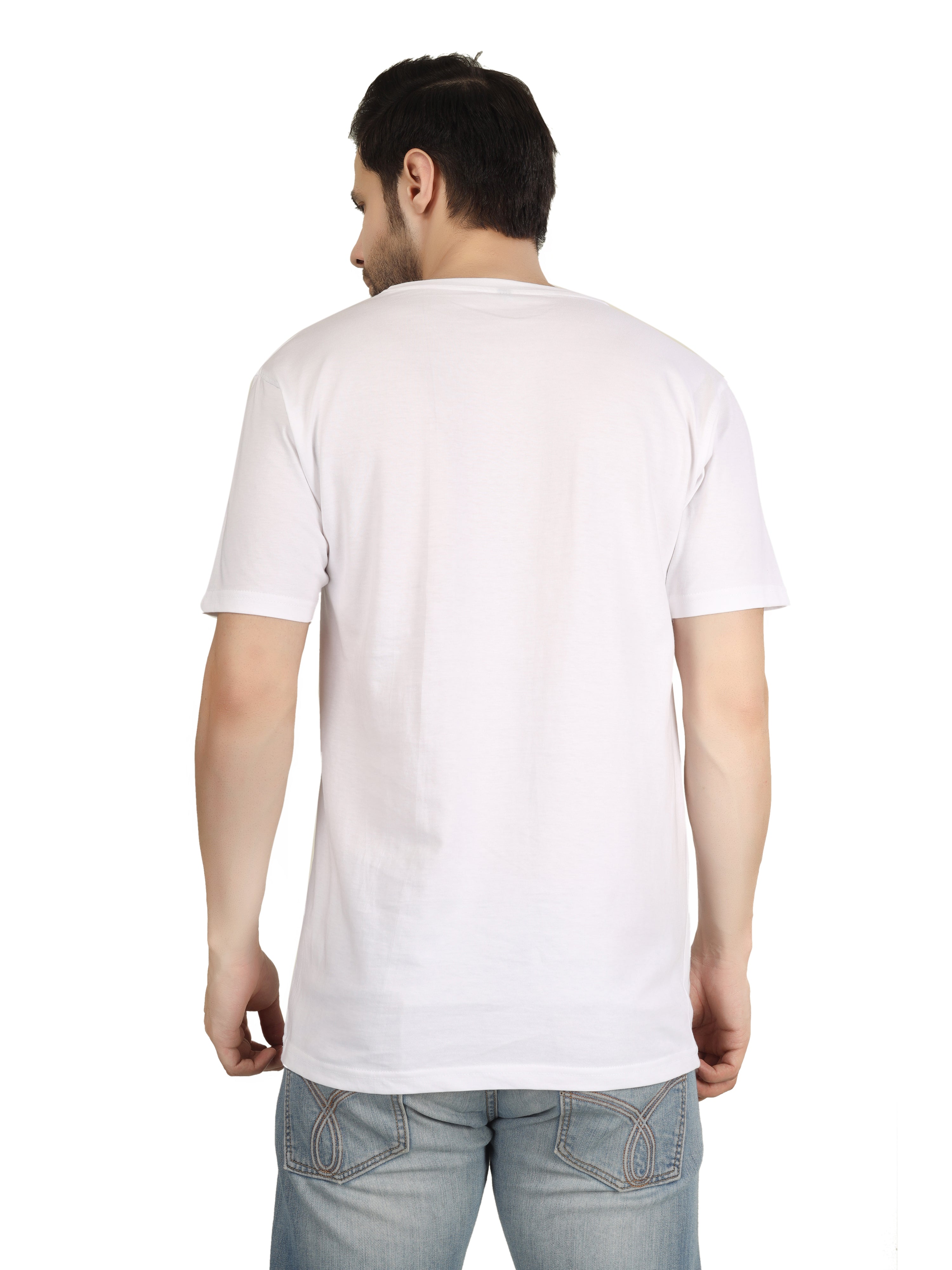 Regular Half Sleeve Plain T-Shirt