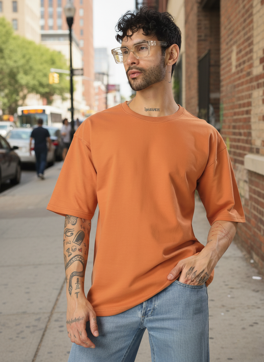Plain Oversized T-Shirt | Perfect for Daily Styling