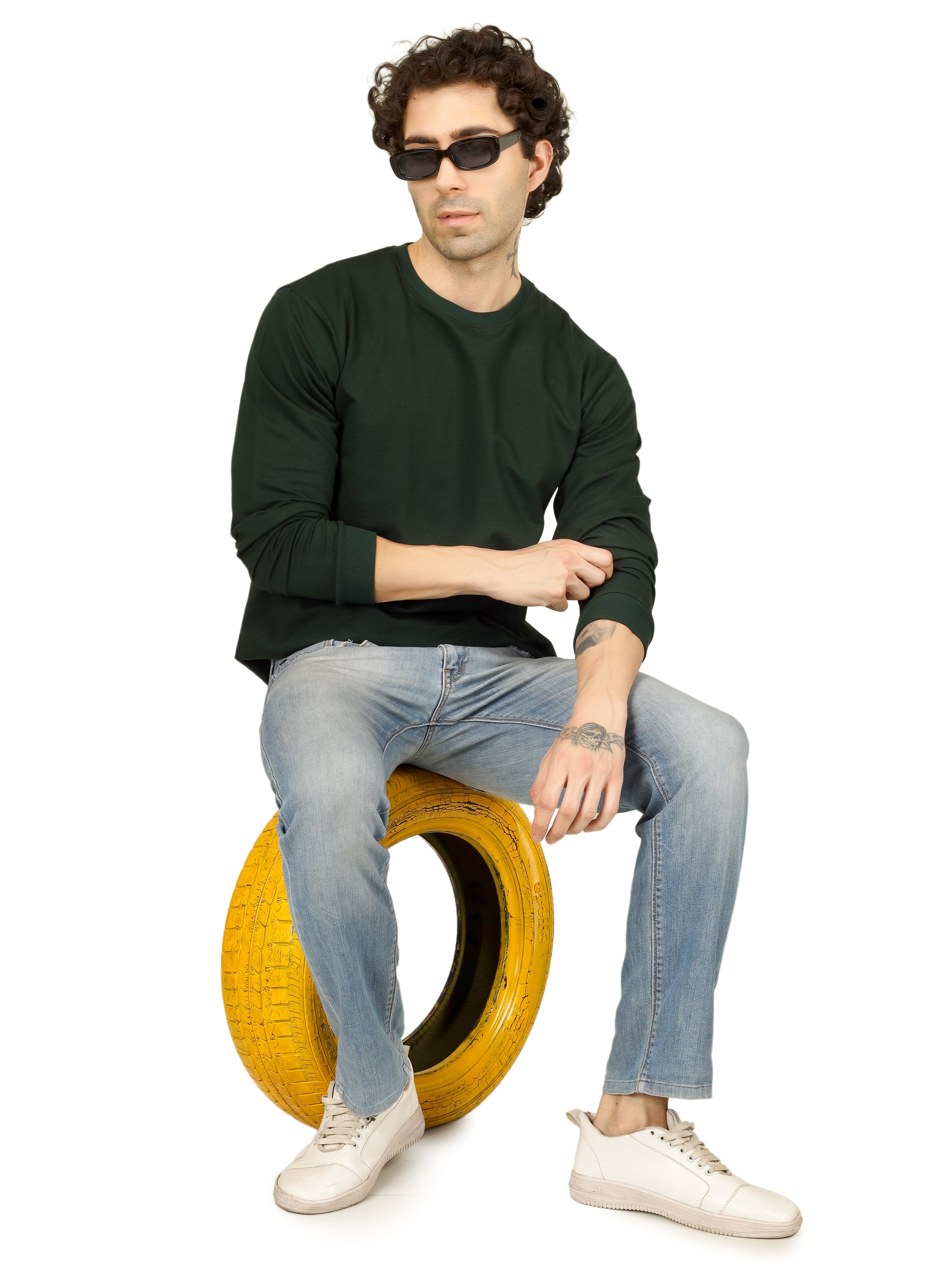 Cotton Full Sleeve Sweatshirt For Men