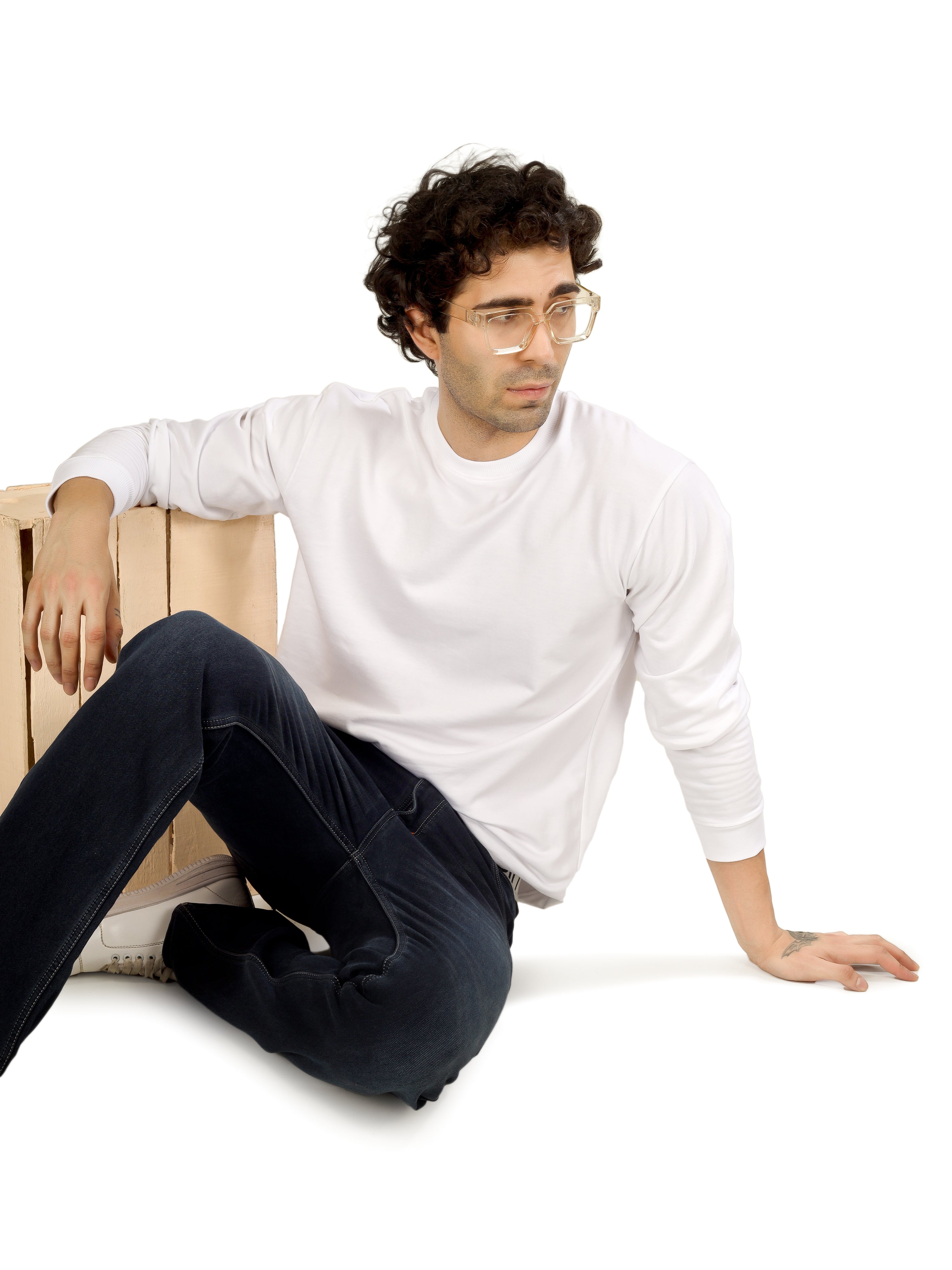 Cotton Full Sleeve Sweatshirt For Men