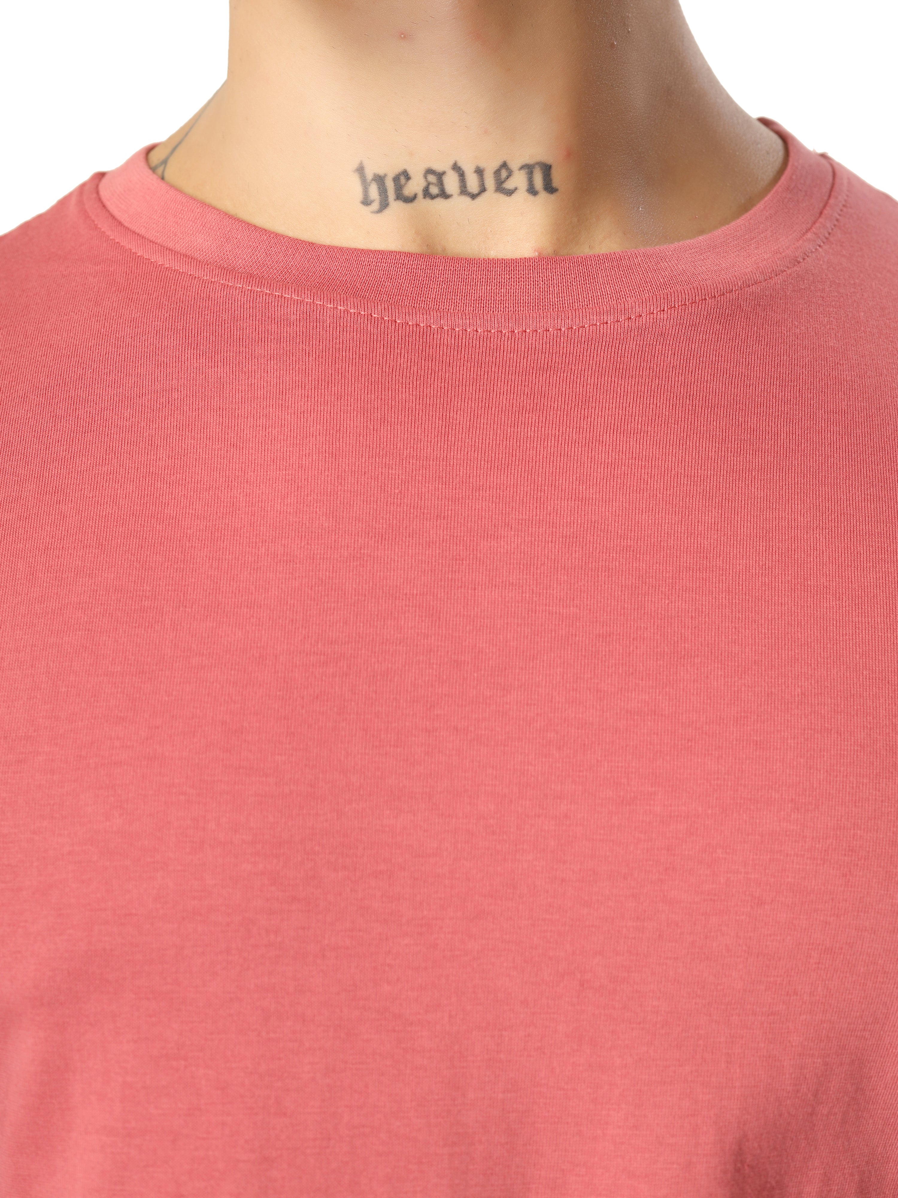 Regular Half Sleeve Plain T-Shirt