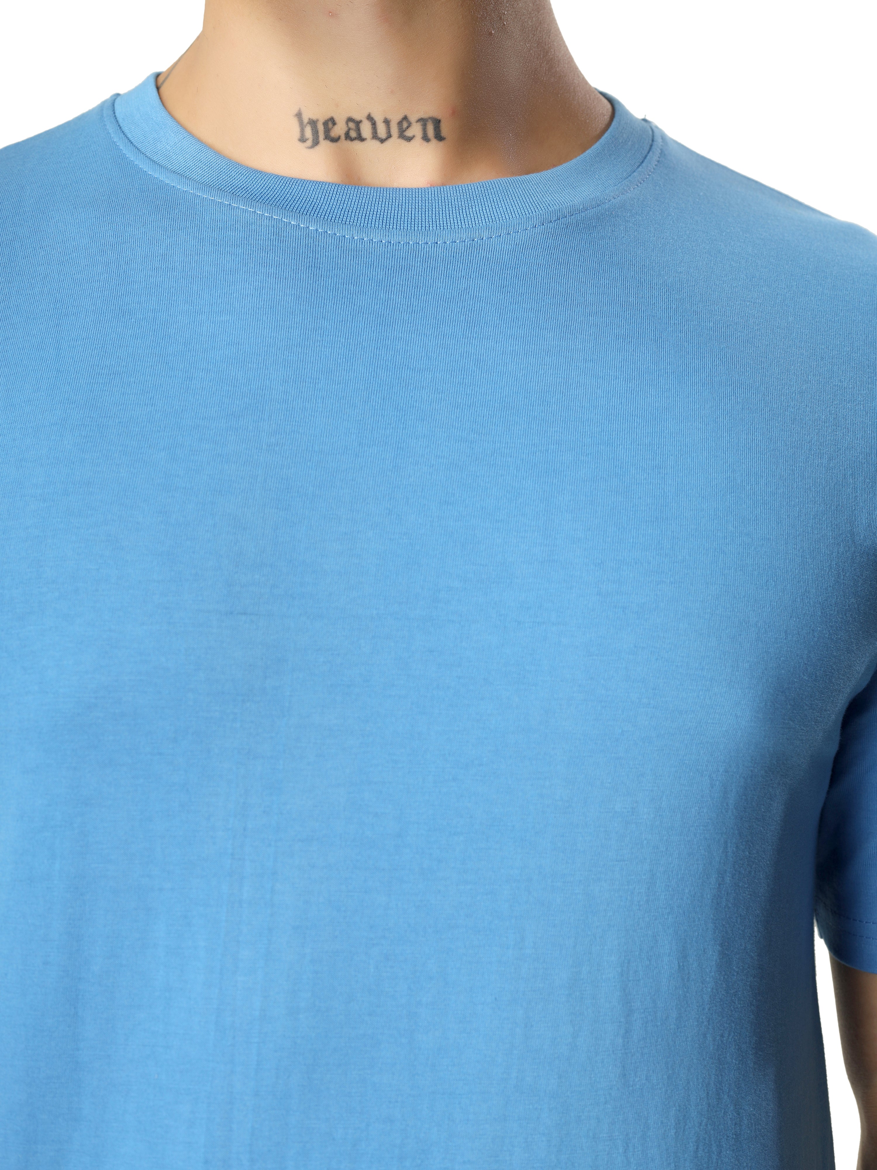 Regular Half Sleeve Plain T-Shirt