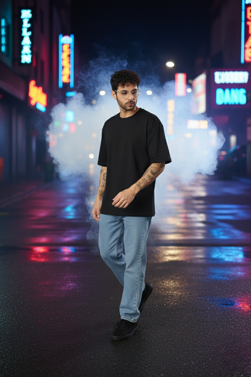 Plain Oversized T-Shirt | Perfect for Daily Styling