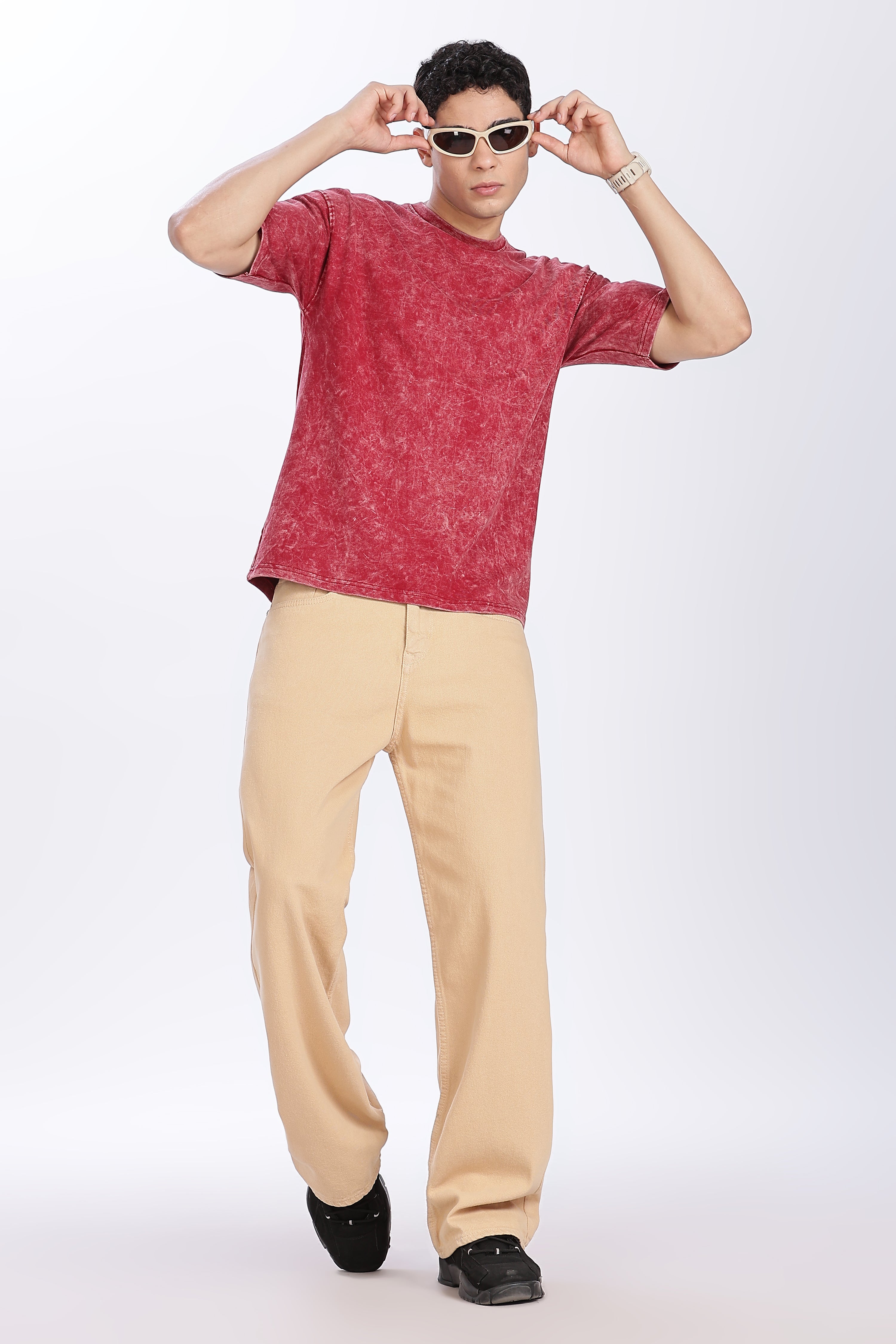 Acid Wash Oversized T-Shirt | Comfortable Daily Look