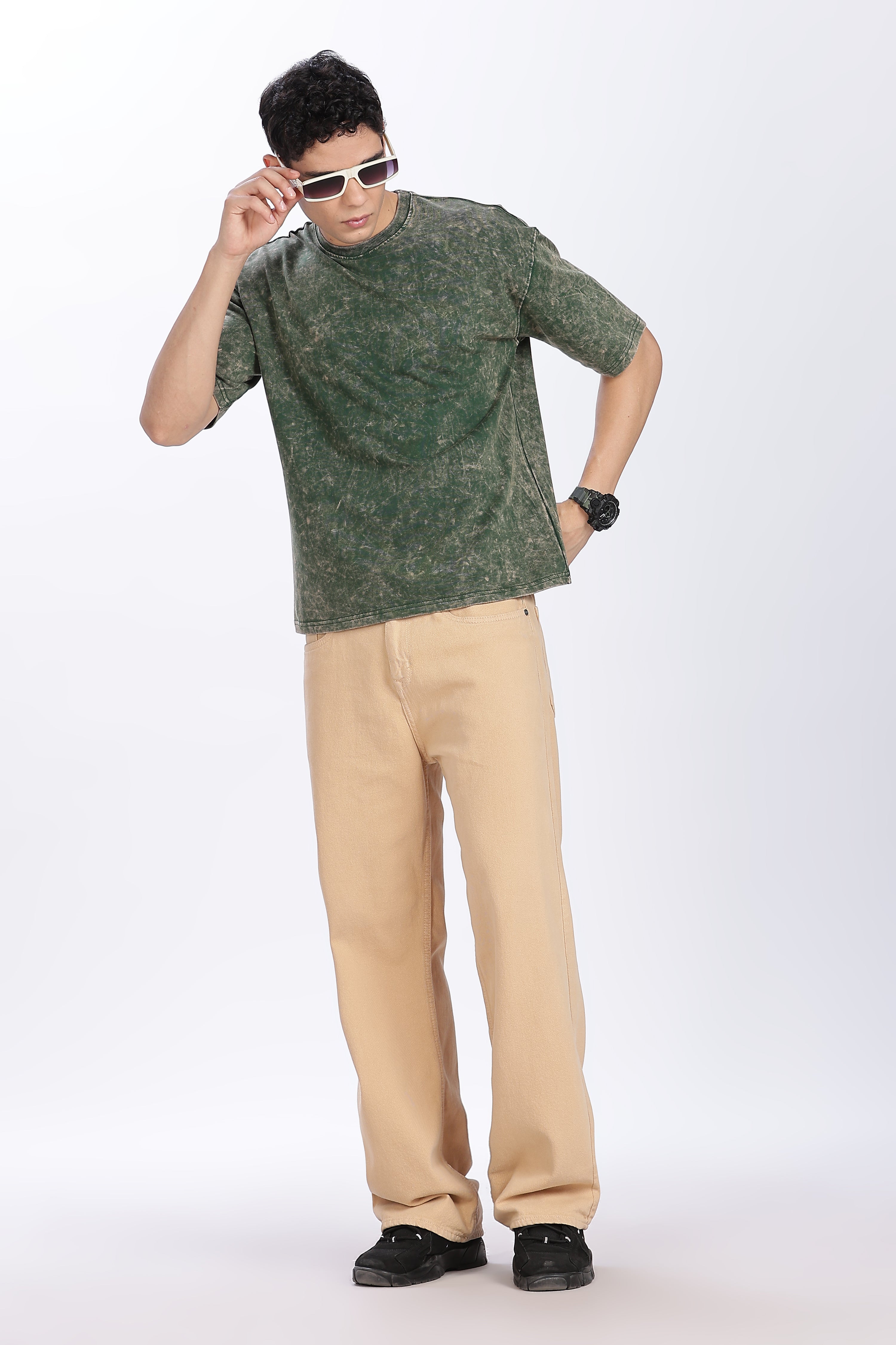 Acid Wash Oversized T-Shirt | Comfortable Daily Look