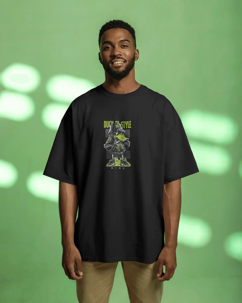 Printed Oversized T-Shirt for Men