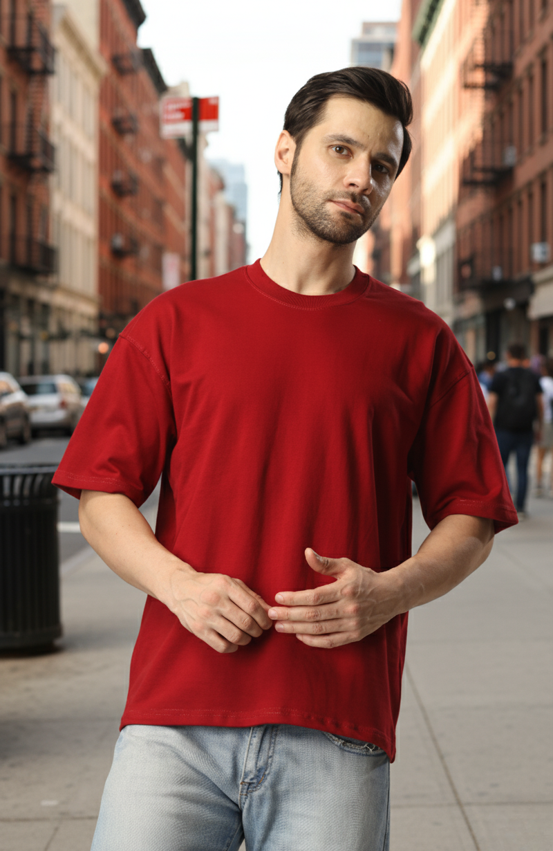 Plain Oversized T-Shirt | Perfect for Daily Styling