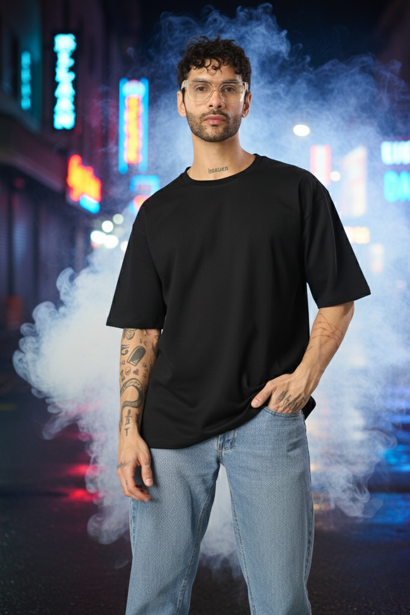 Plain Oversized T-Shirt | Perfect for Daily Styling